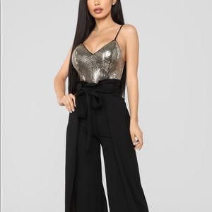 Sequin Jumpsuit from Fashion Nova